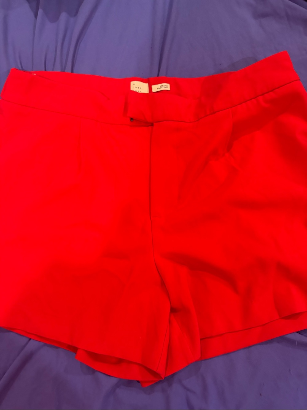 a new day Bright Red Women's Tailored Shorts
